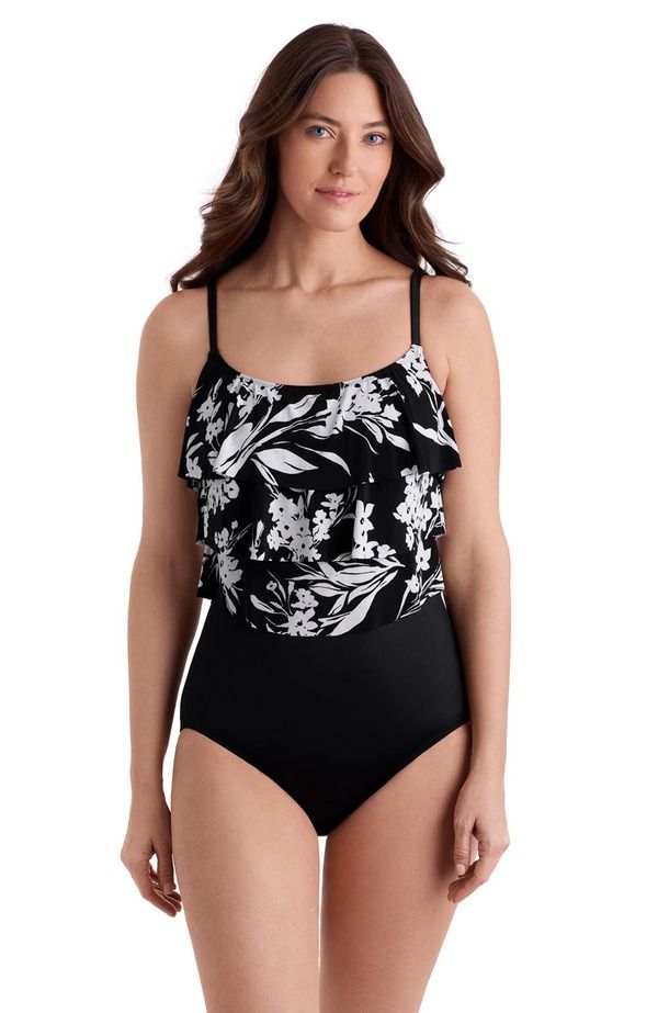 ロンギチュード レディース トップス ワンピース Longitude Triple Tier Tank Long TorsonePiece Swimsuit Vineyard Vacay