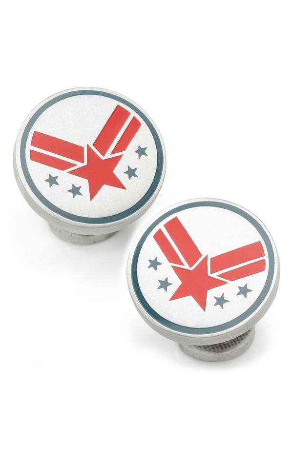 カフリンク メンズ アクセサリー カフスボタン Cufflinks Inc War Machine Cuff Links RED レッド