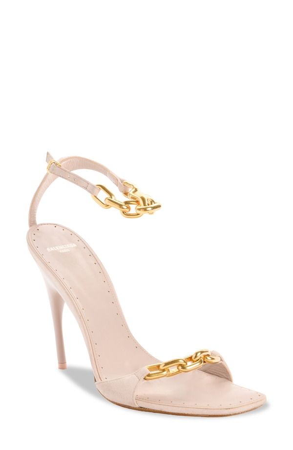 バレンシアガ レディース シューズ スニーカー サンダル Balenciaga Duchesse Sandal Women BEIGE GOLD ベージュ