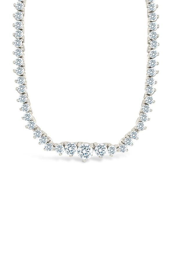 スターリングフォーエバー レディース アクセサリー ネックレス・チョーカー レース Sterling Forever Tatum Slide Tennis Necklace SILVER シルバー 34,320円