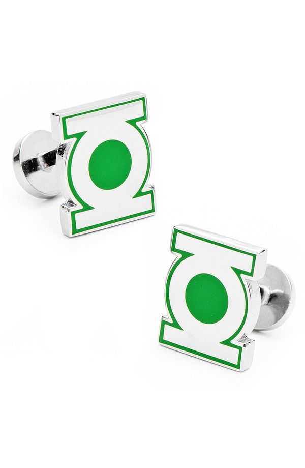 カフリンク メンズ アクセサリー カフスボタン Cufflinks Inc Green Lantern Cuff Links GREEN グリーン