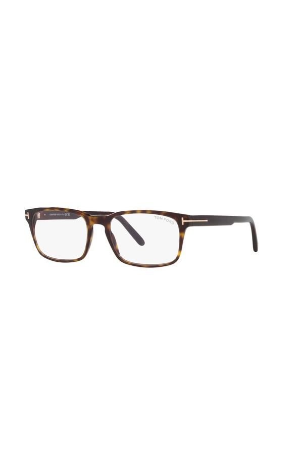 トム・フォード メンズ アクセサリー サングラス・アイウェア TOM FORD 54mm Rectangle optical glasses Tortoise