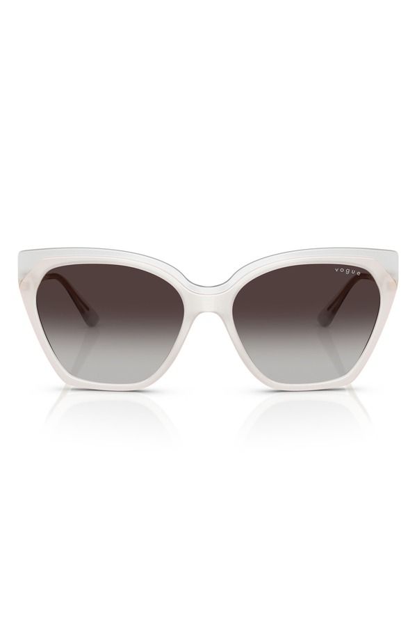ヴォーグ レディース アクセサリー サングラス・アイウェア VOGUE 57mm Polarized Gradient Cat Eye Sunglasses GREY GRADIENT グレー