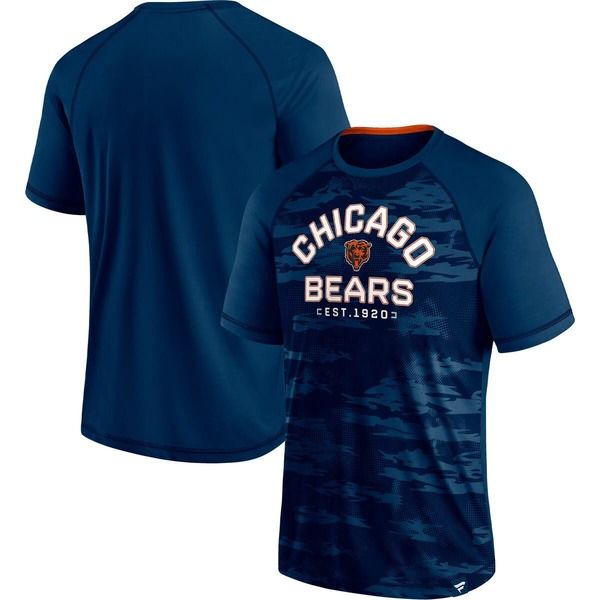 ファナティクス メンズ トップス Tシャツ Mens Fanatics Branded Navy Chicago Bears Hail Mary Raglan TShirt Navy ネイビー 11,610円
