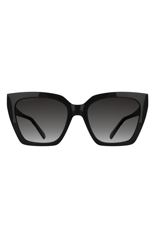ケンドラスコット レディース アクセサリー サングラス・アイウェア Kendra Scott Dira 56mm Gradientea Cup Sunglasses BLACK ブラック