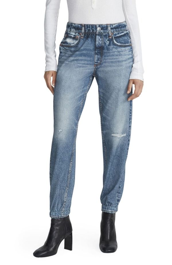 ラグアンドボーン レディース ボトムス デニムパンツ パイル コットン ジーンズ rag bone rb Miramar Cotton Terry Jogger Sweatpant Jeans LYN