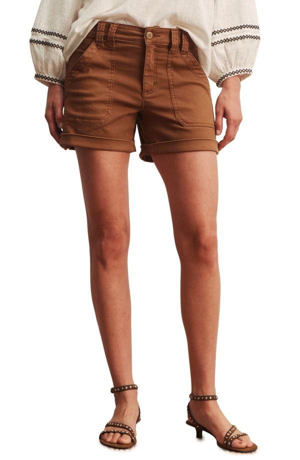 サンクチュアリー レディース ボトムス デニムパンツ プチ ショートパンツ Sanctuary Wander On Denim Shorts Petite Regular TOASTED COCONU 21,226円
