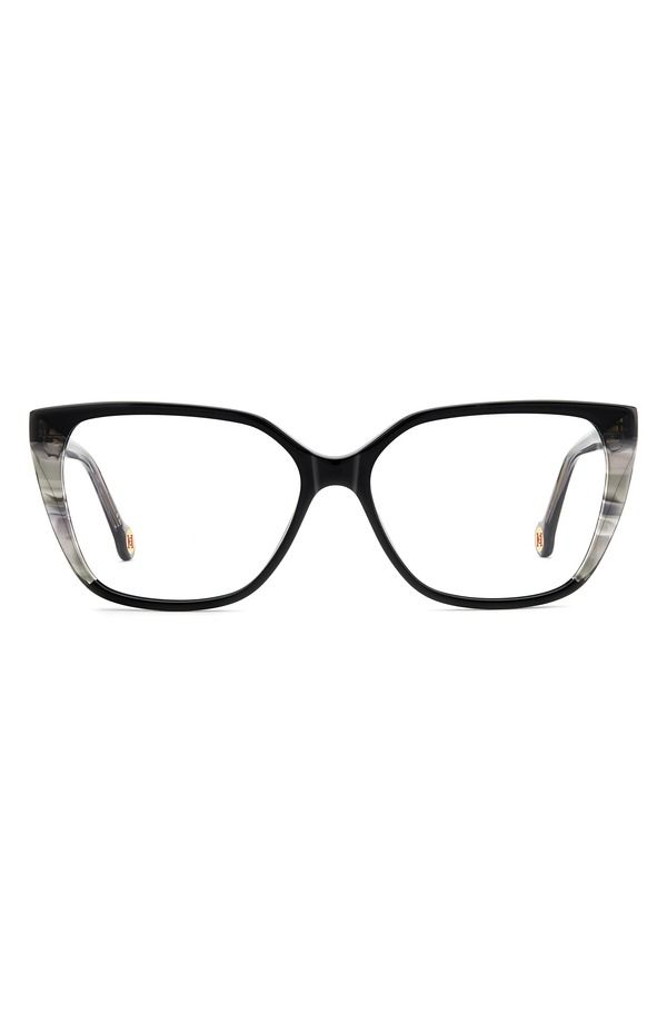 キャロライナヘレラ レディース アクセサリー サングラス・アイウェア Carolina Herrera 55mm Cat Eye Optical Glasses BLACK ブラック