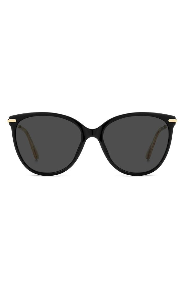 スチュアート ワイツマン レディース アクセサリー サングラス・アイウェア Stuart Weitzman 58mm Polarized Butterfly Sunglasses BLACK GREY 58,740円