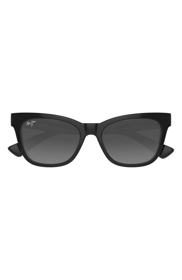 マウイジム レディース アクセサリー サングラス・アイウェア プラスサイズ Maui Jim Hiwahiwa 54mm Gradient PolarizedPlus2 Rectangular Sun