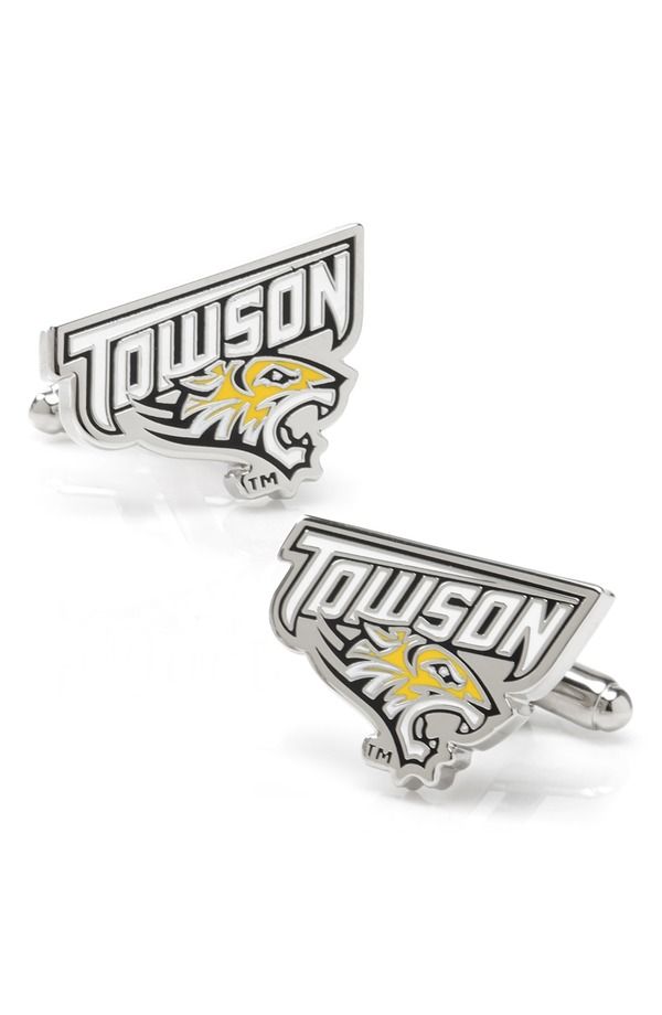 カフリンク メンズ アクセサリー カフスボタン Cufflinks Inc NCAA Collegiate Towson University Tigers Cuff Links TOWSON UNI