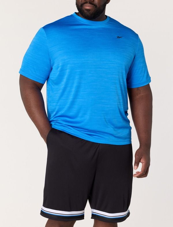 リーボック メンズ トップス Tシャツ トール Reebok Big Tall ID Train Melange Performance Tee Big Tall VIRTUAL BLUE ブルー