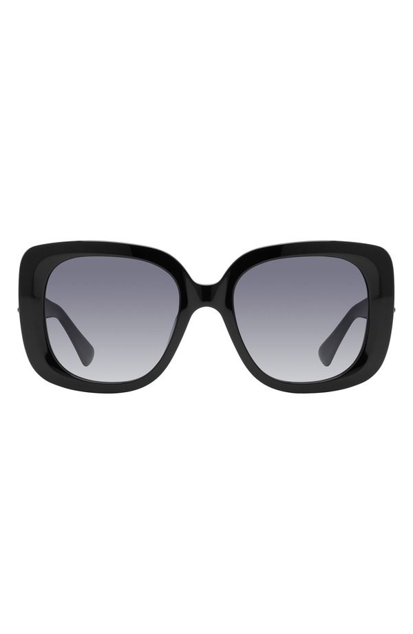 カートジェイガーロンドン レディース アクセサリー サングラス・アイウェア Kurt Geiger London 53mm Gradient Butterfly Sunglasses BLACK SM