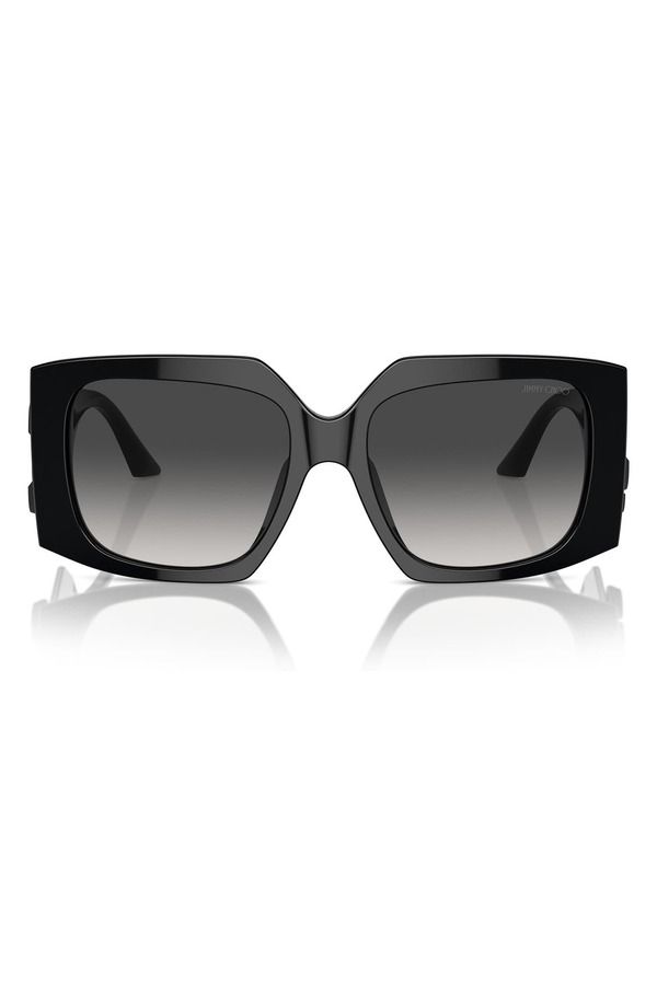 ジミーチュー レディース アクセサリー サングラス・アイウェア Jimmy Choo 55mm Gradient Butterfly Sunglasses BLACK GRADIENT GREY ブラ