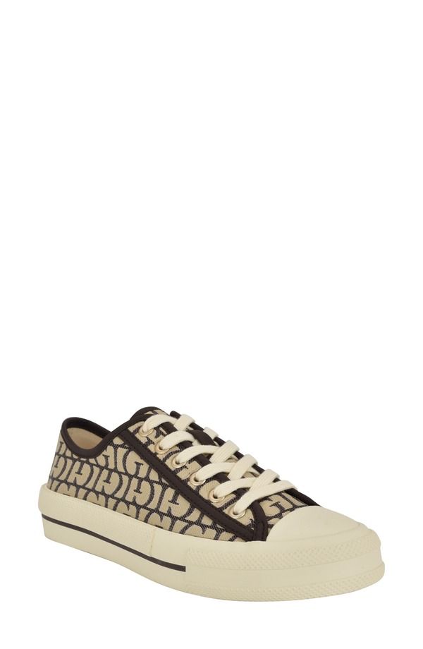 ゲス レディース シューズ スニーカー GUESS Carey Sneaker Women DARK BROWN 200 ブラウン