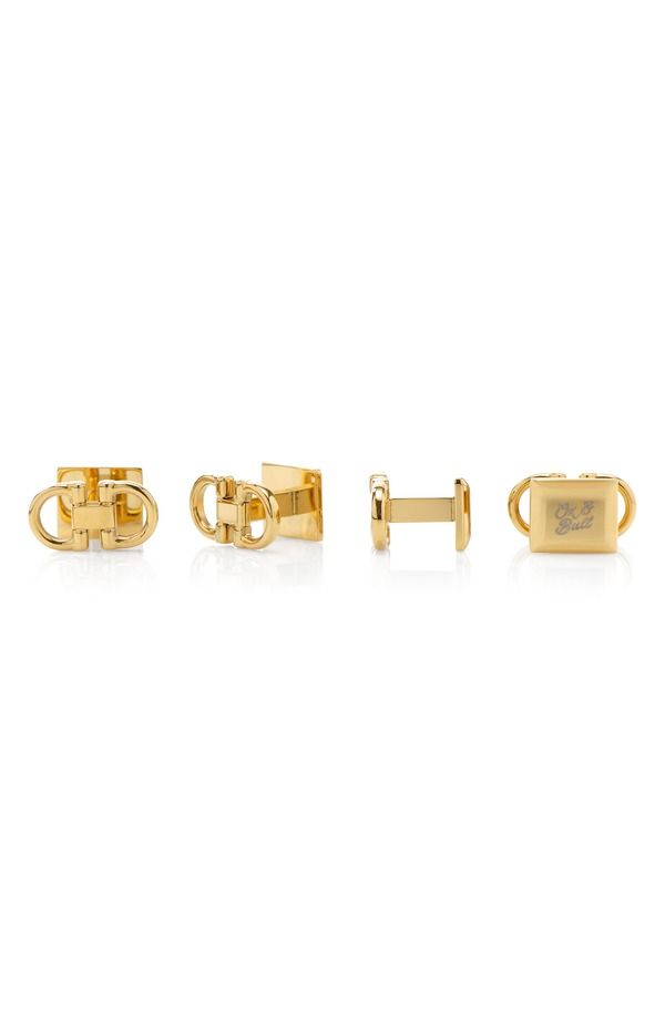 カフリンク メンズ アクセサリー カフスボタン シャツ Cufflinks Inc Horse Bit Shirt Studs GOLD ゴールド