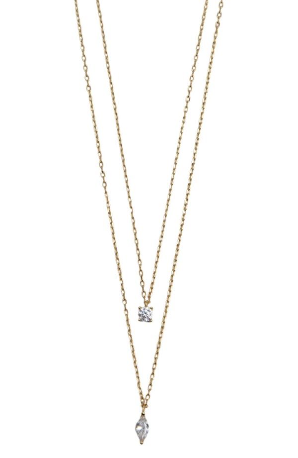 アルジェントヴィーヴォ レディース アクセサリー ネックレス・チョーカー レース Argento Vivo Sterling Silver Laye red 18K Gold Plate Sterli