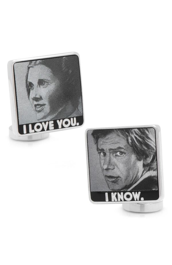 カフリンク メンズ アクセサリー カフスボタン Cufflinks Inc I Love YouI Know Cuff Links GREY WHITE ホワイト