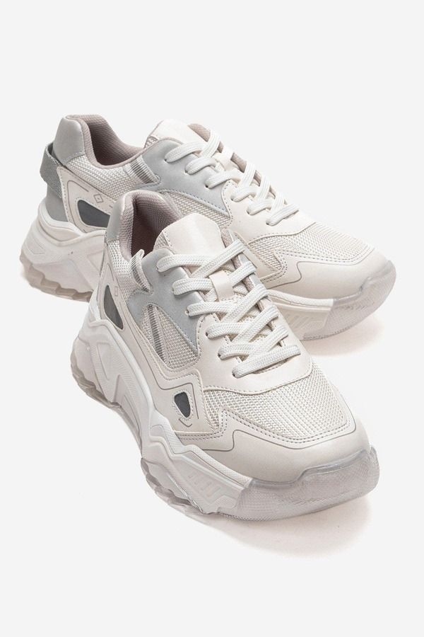 プロローグシューズ レディースニーカー Prologue Shoes Pleur Fashion Sneaker Women White ホワイト