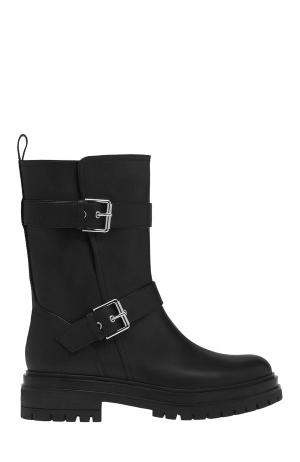 ジャンヴィト ロッシ レディース シューズ スニーカー Gianvito Rossi Thiago Biker Women BLACK ブラック