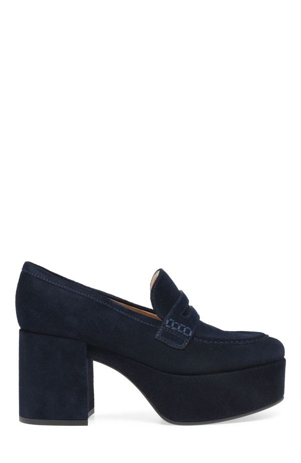 ジャンヴィト ロッシ レディース シューズ スニーカー Gianvito Rossi Jenna Mocassin Blue Suede ブルー