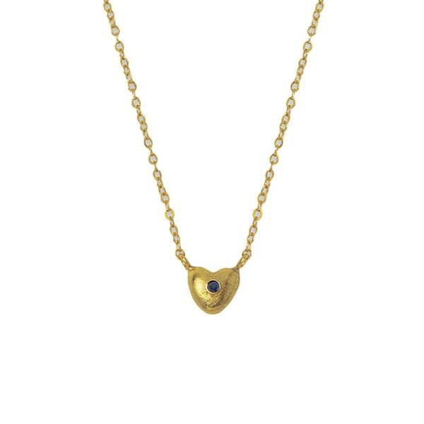 オットマンハンズ レディース アクセサリー ネックレス・チョーカー レース Ottoman Hands Marina Heart Pendant Necklace Brass