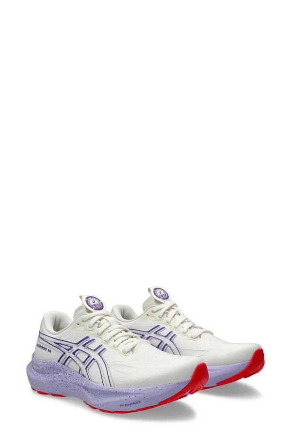 アシックス レディース シューズ スニーカー ASICS GT2000 14 Tokyo Running Shoe Women CREAM EDO PURPLE クリーム