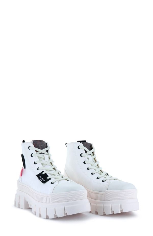 パラディウム レディース シューズ スニーカー プラットフォーム Palladium Revolt Platform Sneaker Women STAR WHITE MARSHMALLOW ホワイト 29,100円