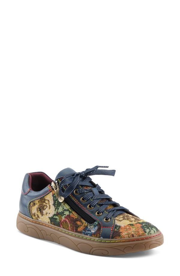 スプリングステップ レディース シューズ スニーカー LArtiste by Spring Step Danli Sneaker Women NAVY MULTI ネイビー