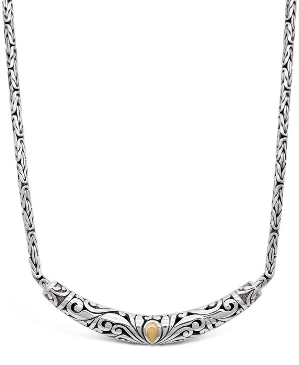 デヴァタ レディース アクセサリー ネックレス・チョーカー レース DEVATA Bali Filgree with Borobudur Chainecklace in Sterling Silver