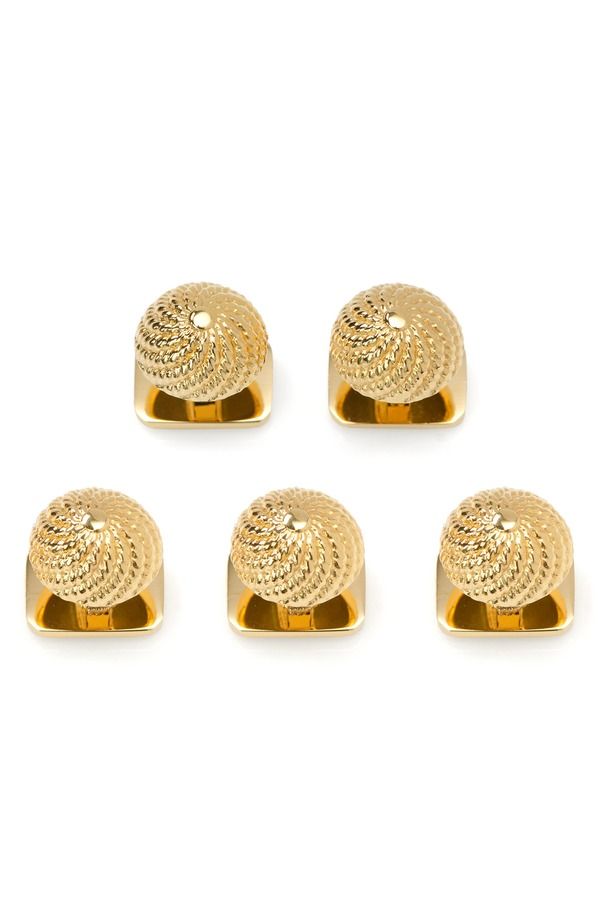 カフリンク メンズ アクセサリー カフスボタン Cufflinks Inc Vincent De Paul Colony Studset GOLD ゴールド