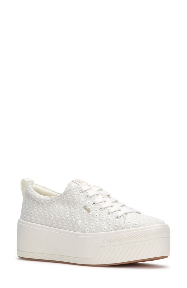 ケッズ レディース シューズ スニーカー プラットフォーム Kedskyler Platform Sneaker Women SNO WHITE ホワイト
