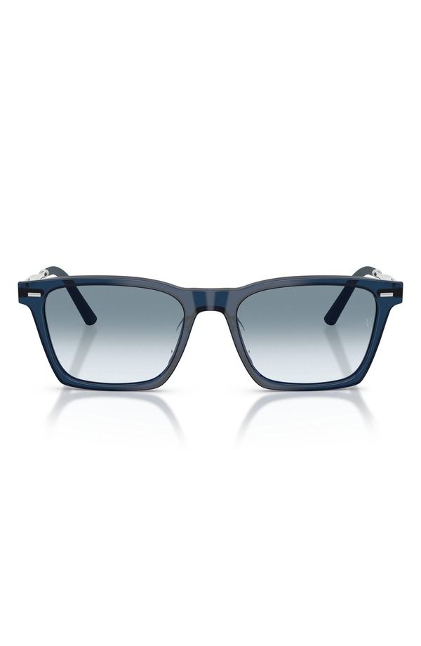 オリバーピープルズ レディース アクセサリー サングラス・アイウェア Oliver Peoples 54mm Roger Federer19 Pillow Sunglasses ASH BLUE SK