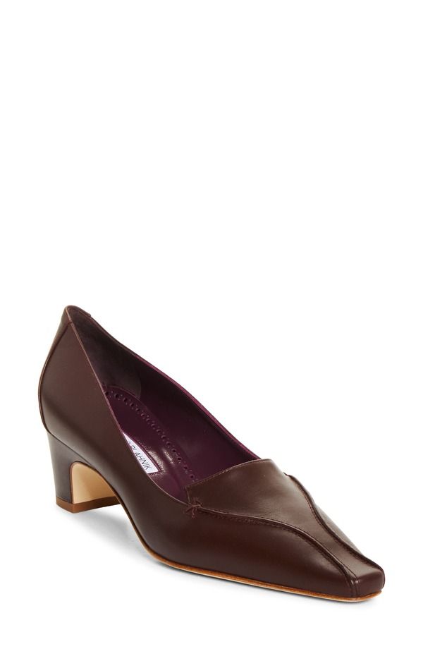 マノロ ブラニク レディース シューズ スニーカー ローファー Manolo Blahnik Cleofeloafer Pump DRED 6025