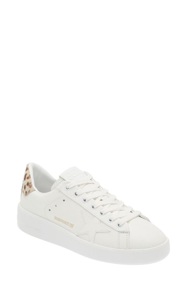 ゴールデングース レディース シューズ スニーカー Golden Goose Purestar Sneaker Nordstrom Exclusive Women WHITE LEOPARD ホワイト