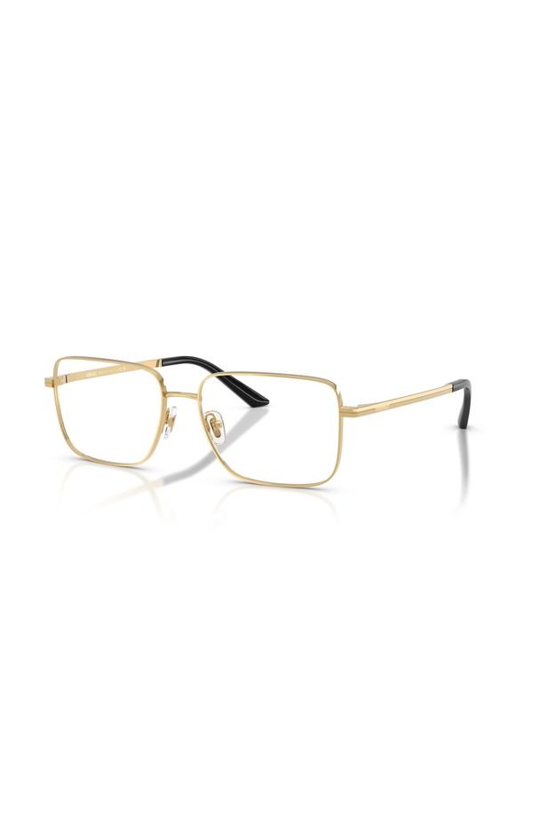 ヴェルサーチ メンズ アクセサリー サングラス・アイウェア Versace 55mm Rectangle optical glasses Gold ゴールド