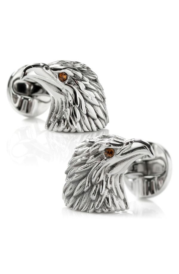 カフリンク メンズ アクセサリー カフスボタン Cufflinks Inc Eagle Head Cuff Link sILVER シルバー 34,320円