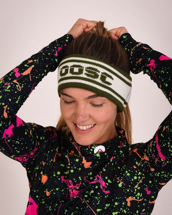オースク レディース アクセサリー OOSC Aprs Headband Khaki White ホワイト