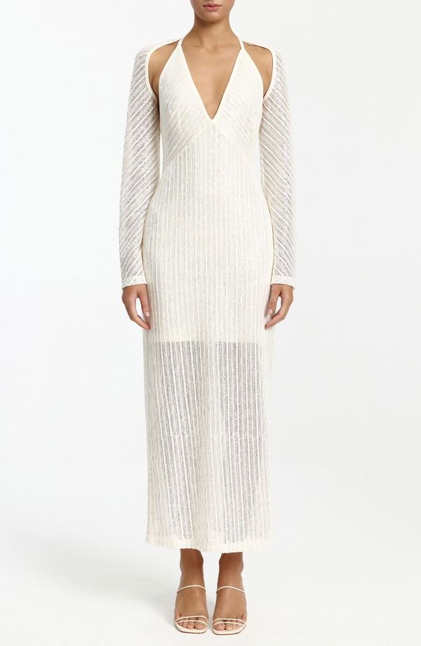 シグニフィキャント・アザー レディース トップス ワンピース カットアウト ニット マキシ Significant Other Zenith Cutout Long Sleeve Knit Maxi