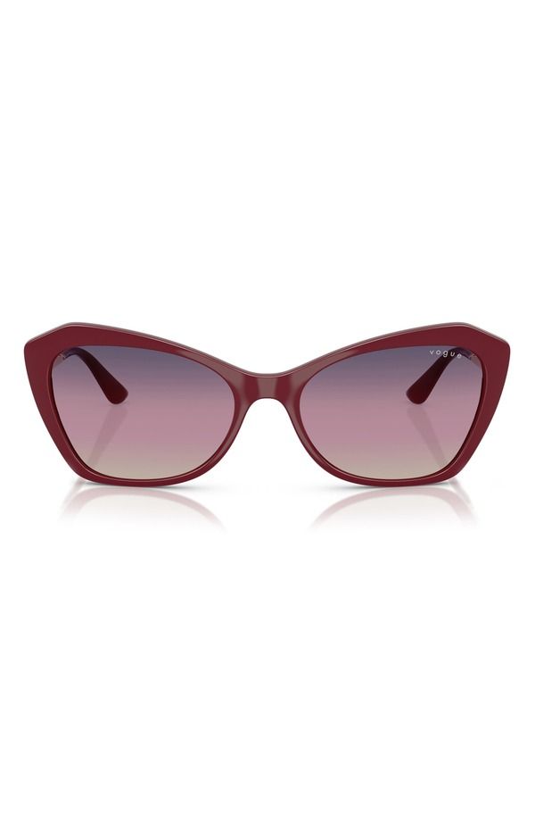 ヴォーグ レディース アクセサリー サングラス・アイウェア VOGUE 56mm Cat Eye Sunglasses CHERRY
