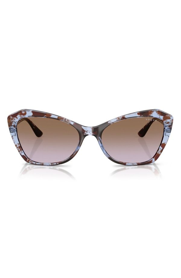 ヴォーグ レディース アクセサリー サングラス・アイウェア VOGUE 56mm Cat Eye Sunglasses BLUE HAVANA ブルー 22,960円