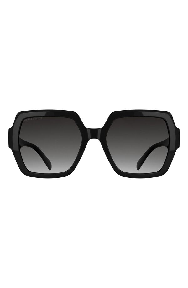ケンドラスコット レディース アクセサリー サングラス・アイウェア Kendra Scott Dira 56mm Rectangle Sunglasses BLACK ブラック