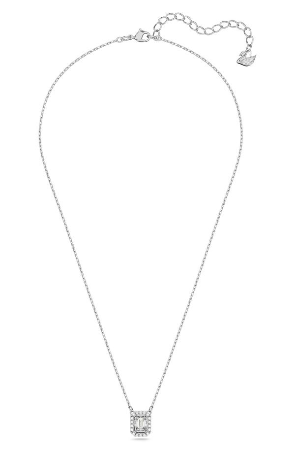 スワロフスキー レディース アクセサリー ネックレス・チョーカー レース Swarovski Una Crystal Pendant Necklace SILVER シルバー