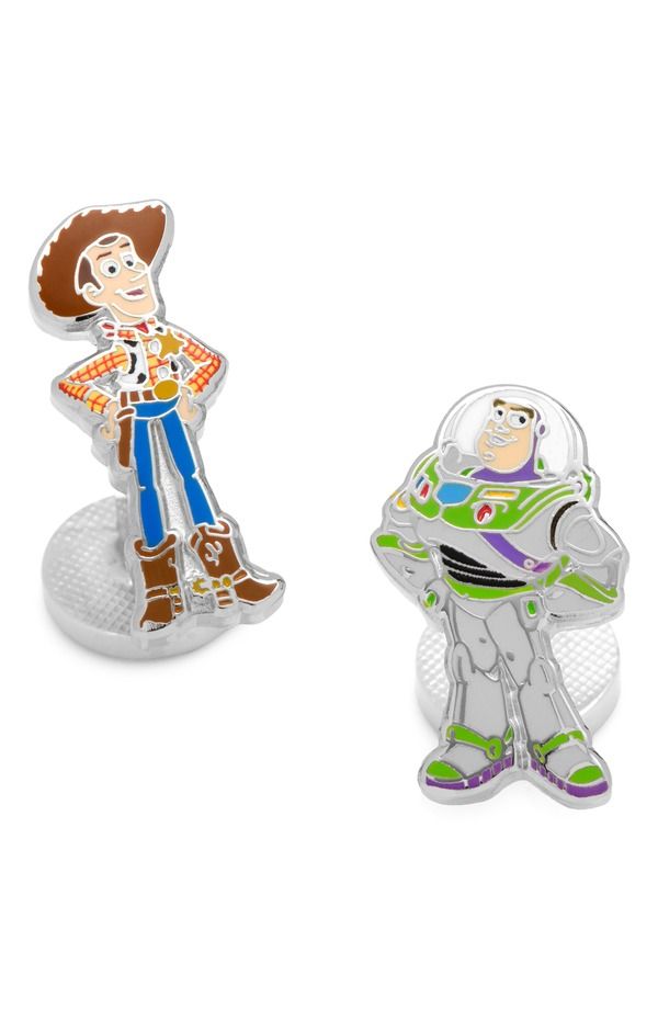 カフリンク メンズ アクセサリー カフスボタン Cufflinks Inc Woody Buzz Lightyear Mismatched Cuff Links MULTI マルチカラー