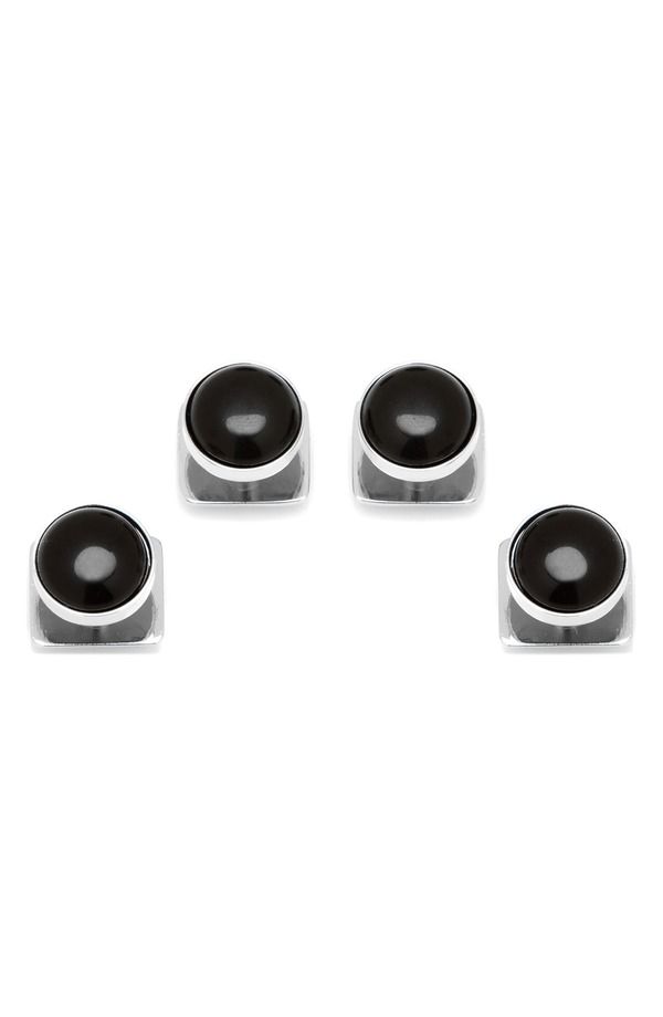 カフリンク メンズ アクセサリー カフスボタン Cufflinks Inc Onyx Studset BLACK ブラック