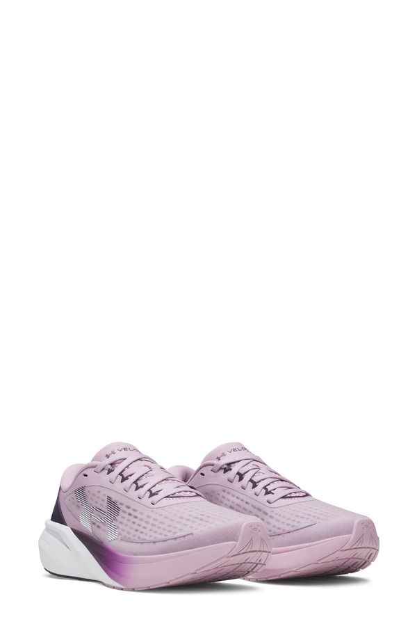 アンダーアーマー レディース シューズ スニーカー Under Armour UA Velociti Pace Running Shoe Women 698 MAUVE PINK ピンク