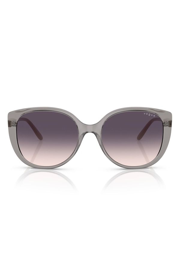 ヴォーグ レディース アクセサリー サングラス・アイウェア VOGUE 55mm Polarized Gradient Butterfly Sunglasses GREY グレー