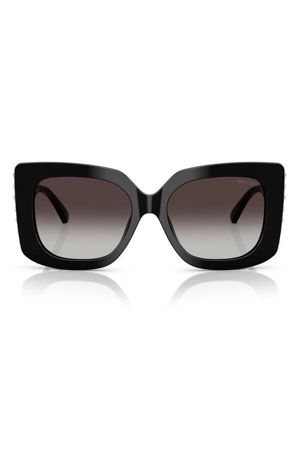 ジミーチュー メンズ アクセサリー サングラス・アイウェア Jimmy Choo 54mm Butterfly Sunglasses BLACK ブラック