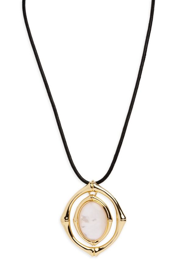 アルジェントヴィーヴォ レディース アクセサリー ネックレス・チョーカー レース ARGENTO VIVO Bamboo Pendant Necklace GOLD ゴールド