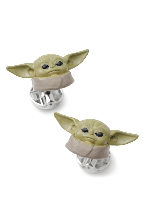 カフリンク メンズ アクセサリー カフスボタン Cufflinks Inc 3D Grogu Cuff Links GREEN グリーン